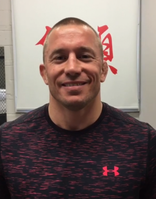MMA Champ Geroges St-Pierre shout out to DFN.
